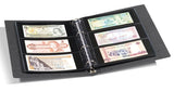 Black Vario Banknote Album includes 10 Pockets