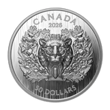 2026 Canada $50 Fine Silver Coin - Heraldic Lion