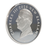 2025 NZ Proof Currency Set featuring Haast’s Eagle 1oz Silver Coin