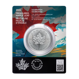 2026 $5 1oz 99.99% Pure Silver Coin - Treasured Silver Maple Leaf: Celebration Privy Mark (Premium Bullion)