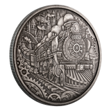 2025 Canada $50 Fine Silver Coin - A Whimsical Tale - Steam Locomotive