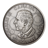 2025 Canada $50 Fine Silver Coin - A Whimsical Tale - Steam Locomotive