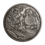 2025 Canada $50 Fine Silver Coin - A Whimsical Tale - Steam Locomotive