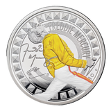 Freddie Mercury 2025 1oz Silver Proof Colour Coin