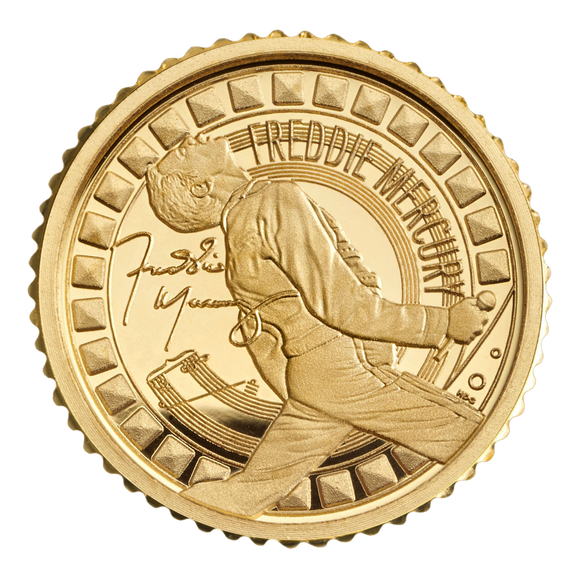 Freddie Mercury 2025 1/40oz Gold Proof Coin