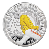 Freddie Mercury 2025 1oz Silver Proof Colour Coin