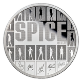 The Spice Girls 2026 UK 2oz Silver Proof Coin