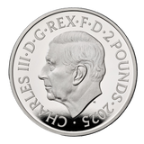 Freddie Mercury 2025 1oz Silver Proof Colour Coin