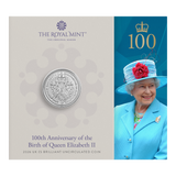 2026 100th Anniversary of the Birth of Queen Elizabeth UK £5 Brilliant Uncirculated Coin