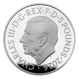2026 100th Anniversary of the Birth of Queen Elizabeth UK £5 Silver Proof Coin