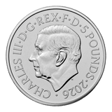 2026 100th Anniversary of the Birth of Queen Elizabeth UK £5 Brilliant Uncirculated Coin
