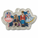 2026 Nutcracker on Stage Christmas 1oz Silver Coloured $2 PAMP Hanging Capsule Ornament
