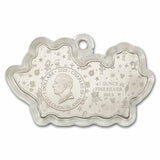 2026 Nutcracker on Stage Christmas 1oz Silver Coloured $2 PAMP Hanging Capsule Ornament