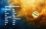 2025 Greek Mythology - Zeus 1/1000oz Limited Edition Gold Coin in Card