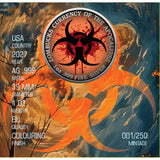 2027 Zombucks Kangaruin Undead Edition 1 oz Silver Coloured Coin