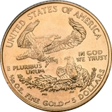 USA 1996 1/10oz Gold Eagle Coin