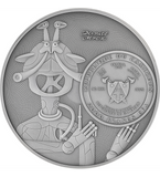 2025 Stanisław Lem – Star Diaries 2000 Francs 200g Silver Coin
