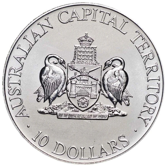 Australia 1993 $10 ACT Silver Uncirculated Coin