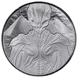 2025 Scottsdale Mint Silver Alien 1oz Silver Coin