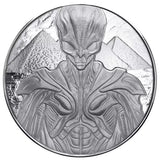 2025 Scottsdale Mint Silver Alien Coin 5oz