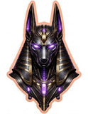 Anubis Shaped Colour 1oz Copper Medal