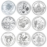2001 Centenary of Federation 20 Coin Set in Folder