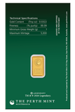 Dune – House Atreides 2026 1g Gold Minted Bar