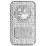 Perth Mint Rectangular Dragon 1oz Silver Bullion Minted Bar