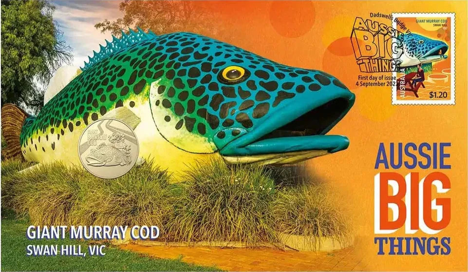 2023 $1 Aussie Big Things The Giant Murray Cod PNC – Thompsons Coins