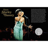 Dame Shirley Bassey 2023 UK £5 Brilliant Uncirculated Coin Cover