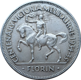 1934/35 Centenary Florin gEF