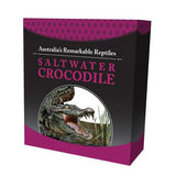2017 $1 Australia's Remarkable Reptile Saltwater Crocodile 1oz Silver Coloured Proof Coin
