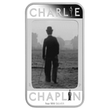 2014 Charlie Chaplin Lenticular 1oz Silver Proof Coin