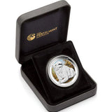 2014 $1 Megafauna Diprotodon 1oz Silver Coloured Proof Coin
