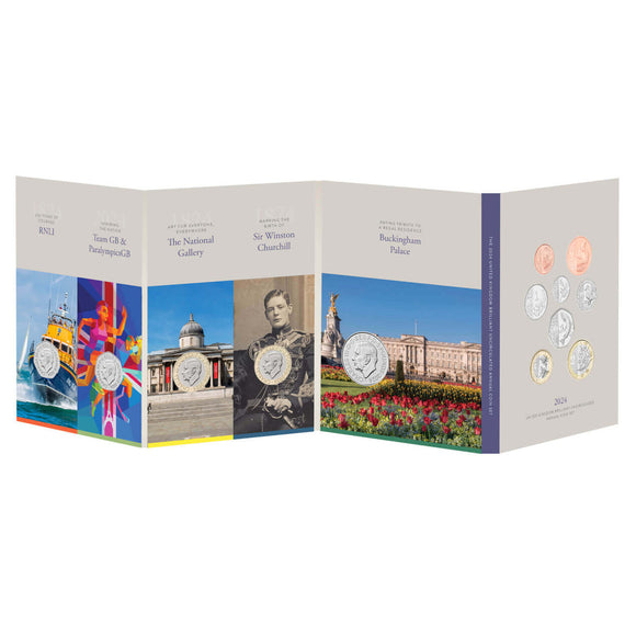 2024 United Kingdom Brilliant Uncirculated Annual Coin Set