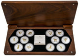 1999-2010 1oz Gilded Silver Lunar Series I - 12 Year Coin Collection in Box