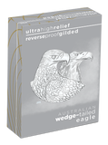Wedge Tailed Eagle 2026 2oz Silver Enhanced Reverse Proof Ultra High Rrelief Gilded Coin