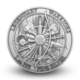 Legendary Warriors: Eric Bloodaxe 1oz Silver Round