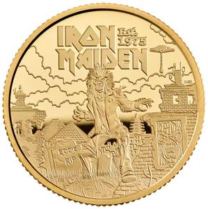 Iron Maiden 2025 1/4oz Gold Proof Coin