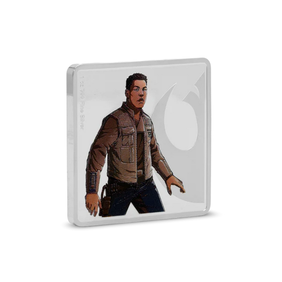 Star Wars™ Finn™ and Poe Dameron™ 1oz Silver Coin