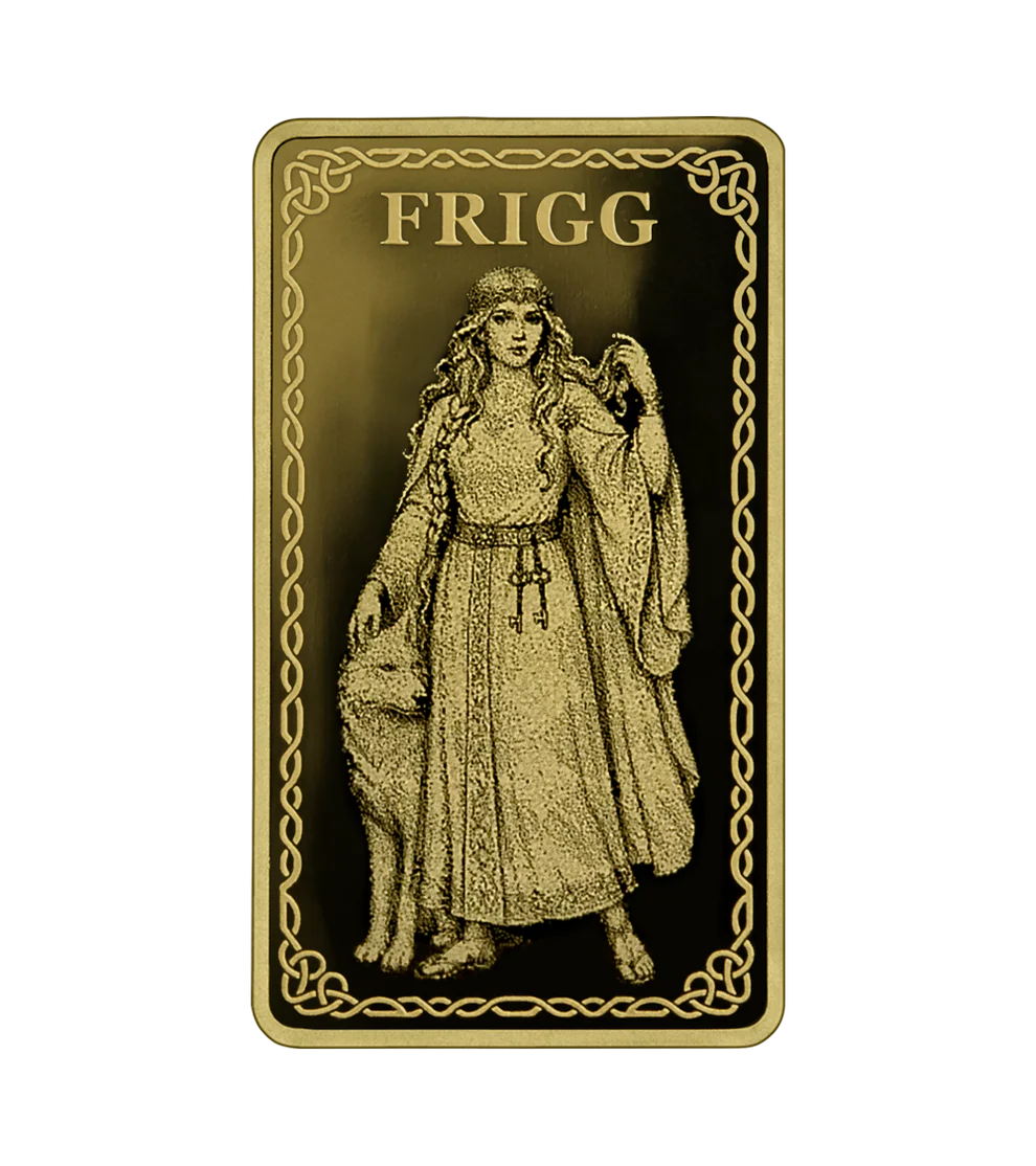 Germania Mint Frigg 1/100oz Gold Bar in Card – Thompsons Coins