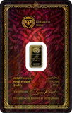 Germania Mint Frigg 1/100oz Gold Bar in Card