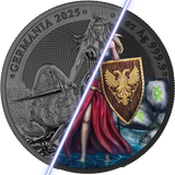 2025 Germania 1 oz Black Silver BU WMF Edition