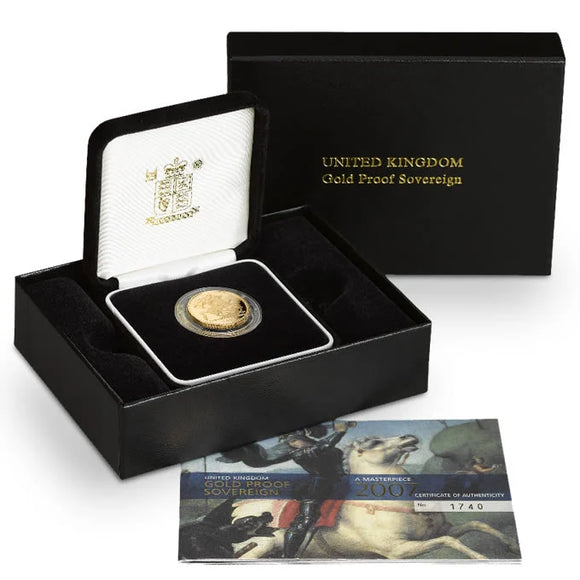 GB 2007 Gold Proof Sovereign Coin