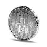 Hobart Mint Bone Dome 1oz Silver