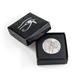 2016 2oz Chad Egyptian Relic Series Antiqued Horus Silver Coin