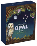 2014 $1 Australian Opal The Masked Owl 1oz Silver Proof Coin