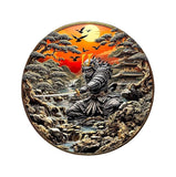 Historic Warriors Samurai 1 oz Copper Coloured Round
