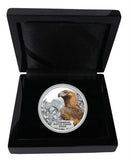 2012 $1 Endangered and Extinct Tasmanian Wedge-Tailed Eagle 1oz Silver Coloured Proof Coin