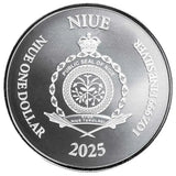 2025 Scottsdale Mint 1oz Silver Lady Justice Coin